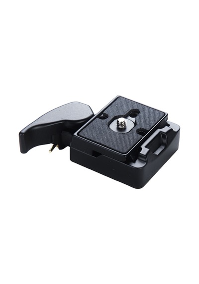 Ayex Qr-02 323 Tip Quick Release Plaka Adaptörü Alüminyum Gövde 1/4 Üst Vida 3/8 Alt Giriş + Adaptör