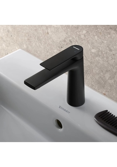 Duravit Tulum Lavabo Bataryası M Boy Mat Siyah, Tu1020002046 Siyah