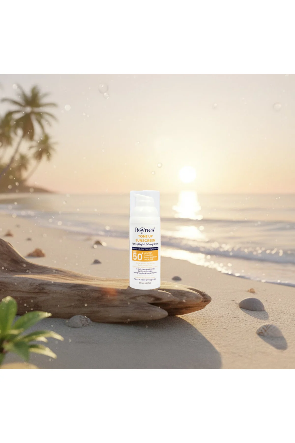 Ton Eşitleyici Güneş Kremi Spf50 Cilt Bariyeri Onarıcı,yenileyici ,nemlendirici, 50ml