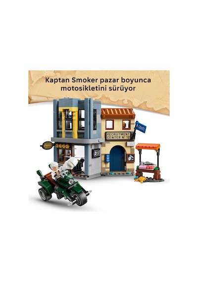 LEGO® ONE PIECE Kaptan Smoker ile Karşılaşma 75642 - 9 Yaş ve Üzeri Çocuklar için Minifigür İçeren Oyuncak Yapım Seti (547 Parça)