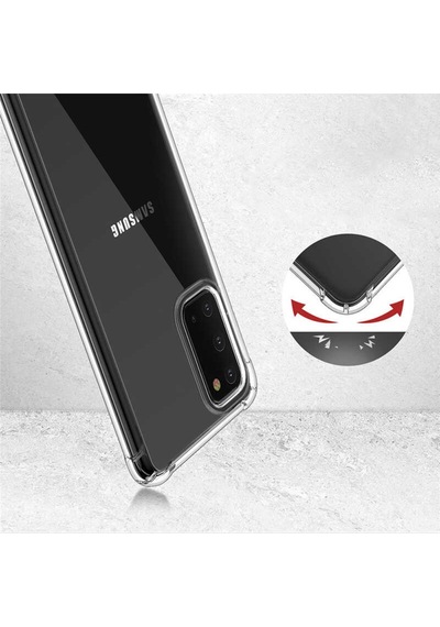 Samsung Uyumlu Galaxy A21S Kilif Seffaf Nitro Anti Shock Kapak 389837082