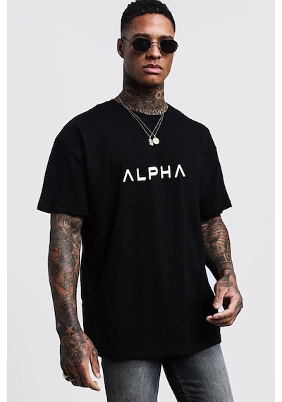 Uyguntarz Alpha Spor Tshirt Siyah