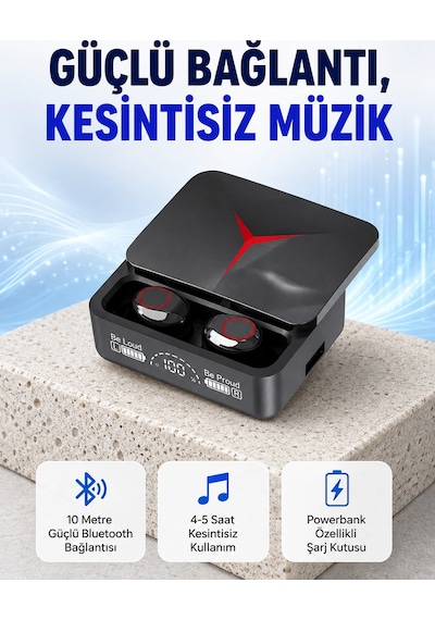 Mey İthalat Ergonomik Tasarımlı Kablosuz Bluetooth Kulaklık Yüksek Ses Performansı Yeni Nesil Diğer