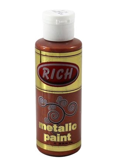 Rich Metalik Akrilik Boya 0736 Bakır 120 Cc