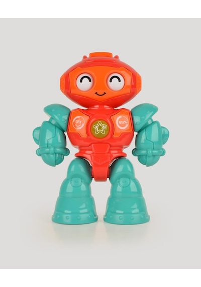 Işıklı Robot Taklit Sesli Çok Fonksiyonlu Mini Robot