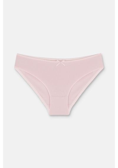 3'lü Pamuklu Normal Bel Slip Külot Turuncu