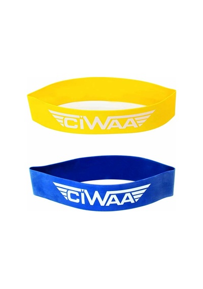 Ciwaa Cwa-2015 Latex Aerobik Band Seti 2'li Orta Sert-Sert