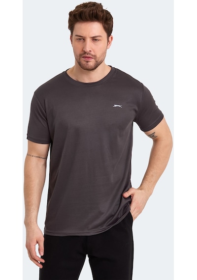 Slazenger ODALIS I Erkek  Koyu Gri Tişört