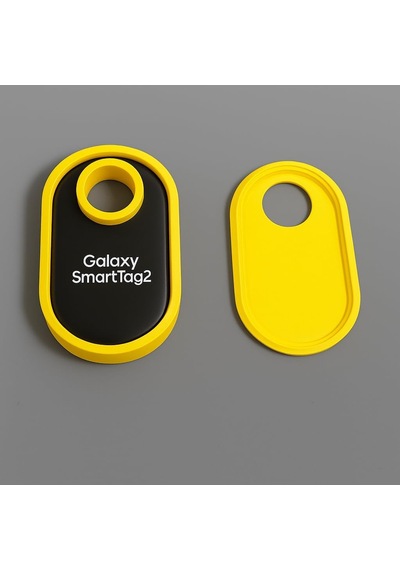 Lexroo Smarttag2 İle Uyumlu Kılıf Darbelere Ve Suya Dayanıklı Smart Tag 2 Plastik Koruyucu Sarı Standart