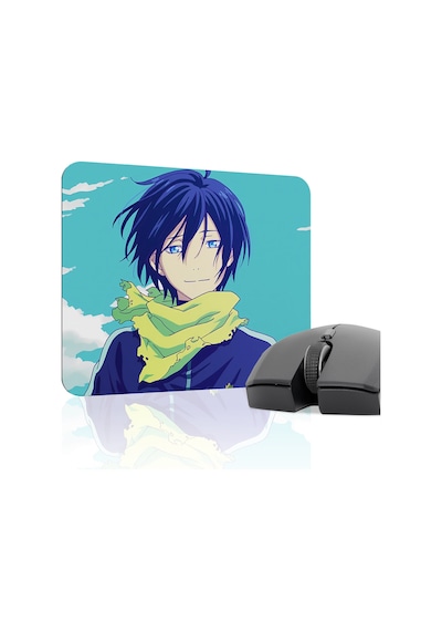 Noragami Kaymaz Dikişli Kauçuk Oyuncu Mousepad V4 - 22x18 Gaming Mouse Pad Fare Altlığı