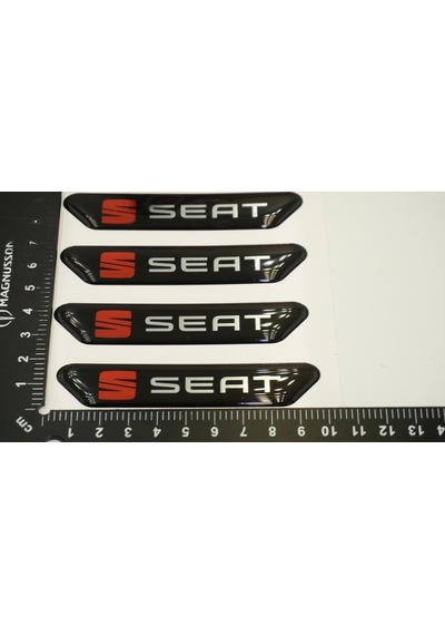 Seat Logo Kapı Kenarı Koruma Metalize Damla Desen 3M Band
