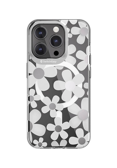 Apple Uyumlu iPhone 15 Pro Kılıf M-safe Şarj Özellikli Çift Imd Baskılı Lisanslı Switcheasy Artist-m Fleur