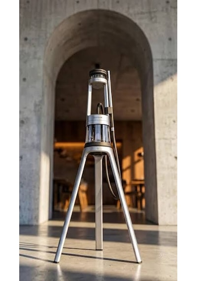 Quasar Arguile Tripod Silver