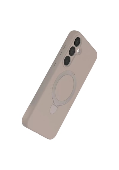 Newface Samsung Galaxy A25 5g Regal Magsafe Standlı Kapak - Çöl Titanyum Bej