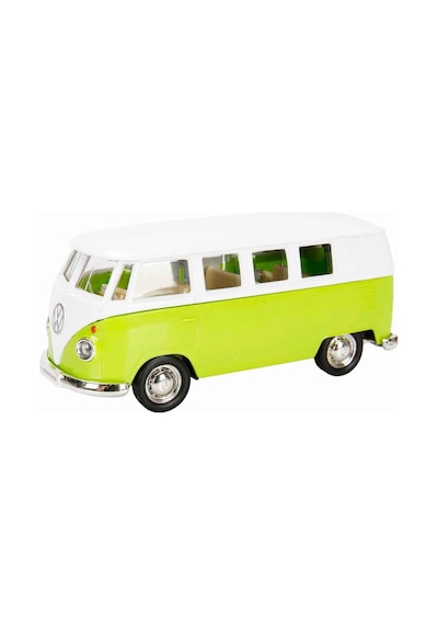 1:32 Rmz City Alman Klasikleri Serisi Die Cast Çek Bırak Model Araba - Yeşil Volkswagen T1 Transport