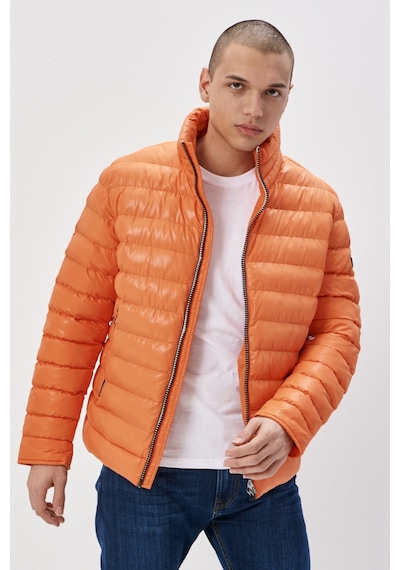 Lee Regular Fit Normal Kesim Dik Yaka Turuncu Şişme Mont Turuncu Lee Regular Fit Normal Kesim Dik Yaka Turuncu Şişme Mont Turuncu