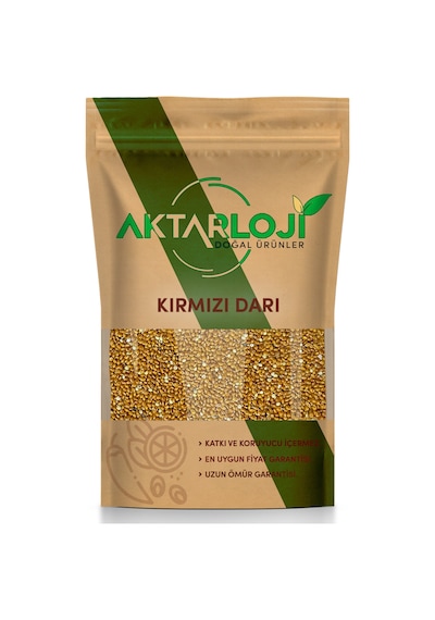 250 Gr Kızıl / Kırmızı Darı Muhabbet Kuşu Yemi Sade Tozsuz 1.kalite