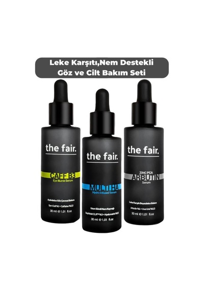 The Fair Leke Karşıtı Nem Destekli Vegan Göz ve Cilt Bakım Seti