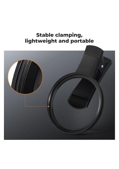 K&f Concept Klipsli 67mm Nd2-32 Filtre Seti - Tüm Telefonlar İçin 1-5 Stop