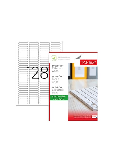 Tanex Tw-2096 Laser Etiket 43.2X8.5 MM