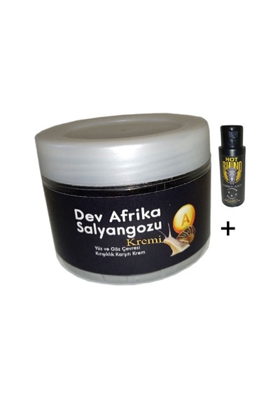 Giant Dev Afrikasalyangozu Yaşlanmakarşıtı 100 Ml Krem + Hotrhino Bay Bayan Kaydırıcıjel 60 Ml