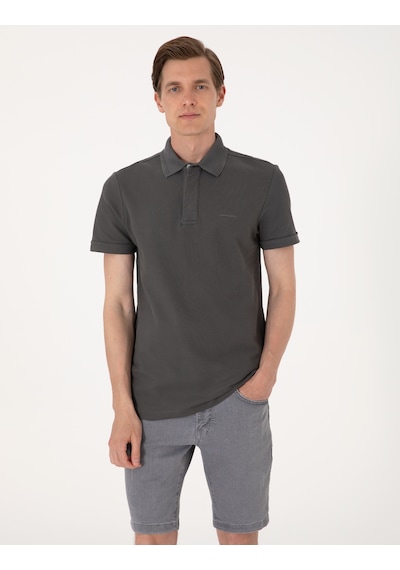 Pierre Cardin Erkek Gri Tişört Basic 50306154-vr024 Gri