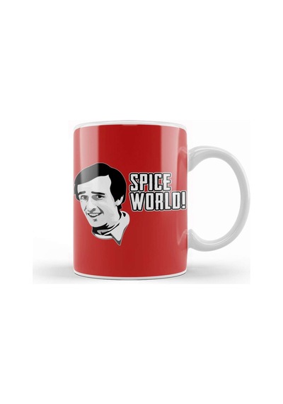 Alan Partridge Spice World Quote Kupa Bardak Porselen Karışık