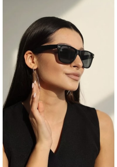 Unisex Güneş Gözlüğü Kemik Model Çerçeveli Uv Korumalı Çok Renkli