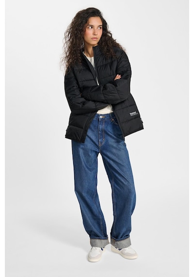 Hummel Lightweight Puffer Jacket Unisex Siyah Mont 230393-2001 Siyah