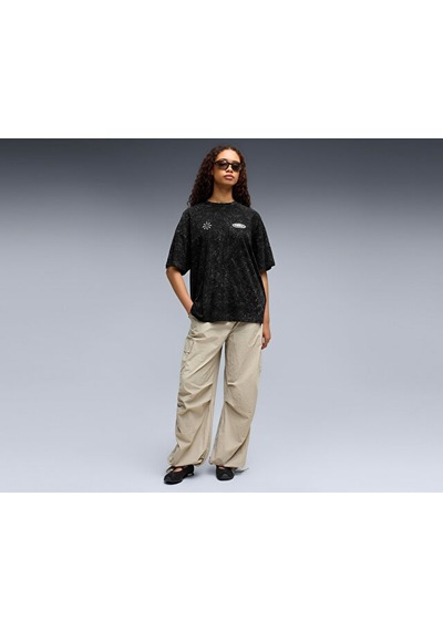 Puma Future.puma.archıve Tee Kadın Günlük Tişört 63664701 Siyah