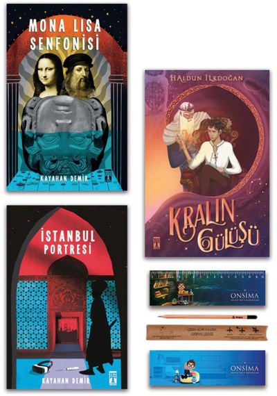 Genç Timaş Kralın Gülüşü - Mona Lisa Senfonisi - İstanbul Portresi Set 3 Kitap