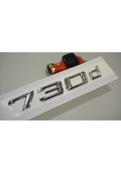 Dk Tuning Bmw 730d Bagaj Krom Metal Yazı Logo Arma