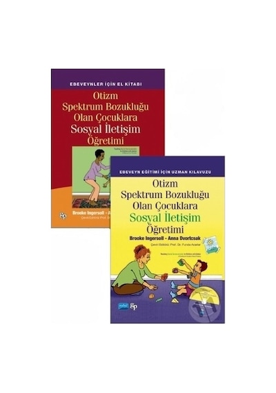 Otizm Spektrum Bozukluğu Olan Çocuklara Sosyal İletişim Öğretimi Seti-2 Kitap Takım- Nobel Akademik Yayıncılık