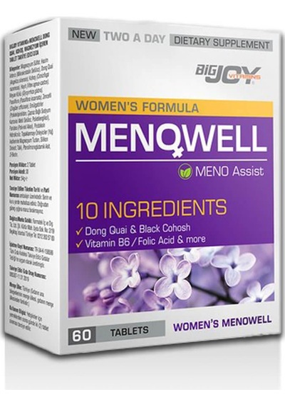 Bigjoy Menowell Womens Formula 60 Tablets