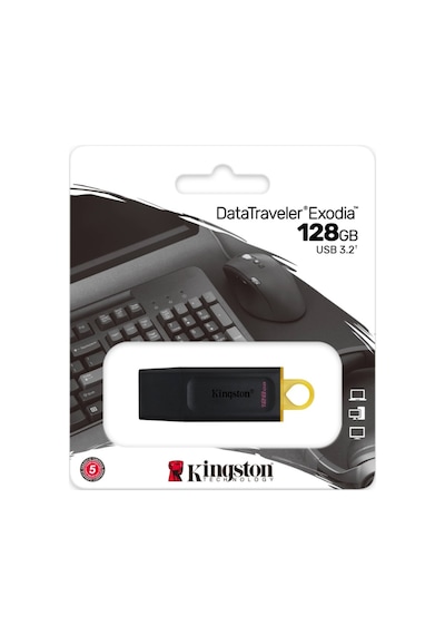 128gb Usb3 2 Gen1 Dtx/128gb Exodia Kıngston