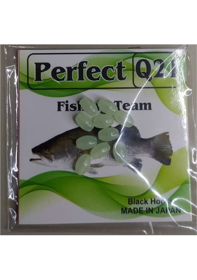 Aldos Fosforlu Oval Sert Silikon Boncuk 4 Mm 10'lu Paket