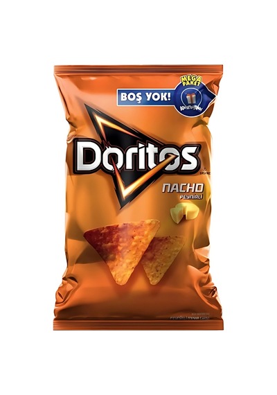 Doritos Nacho Peynirli Cips Süper Boy 130 G 3'li Ekonomik Paket - 3 Adet Tarı