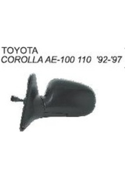 Vm Toyota Corolla Uyumlu Ön Sol Dış Dikiz Aynası Ae Elektrikli 1992 1997