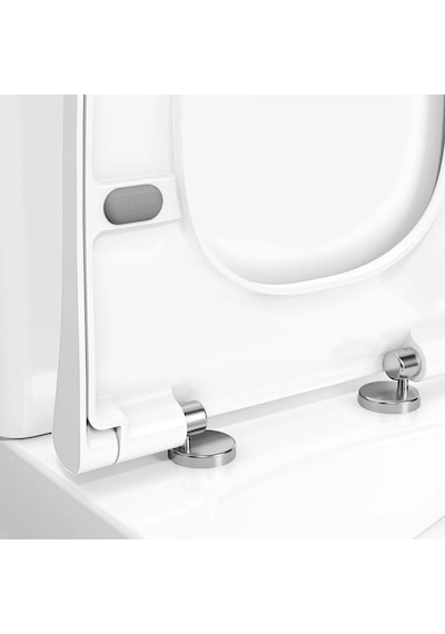 191-003-009 VitrA Shift Klozet Kapağı, Slim, Yavaş Kapanır