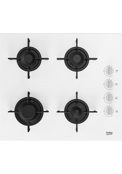 Beko BFC 220 HB - BOCD T 6011 EHB - BDE 6050 HB Beyaz Cam Ankastre Set