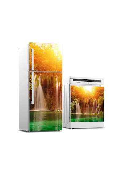 Ve Bulaşık Makinası Beyaz Eşya Kaplama Şelale Ağaç Diğer