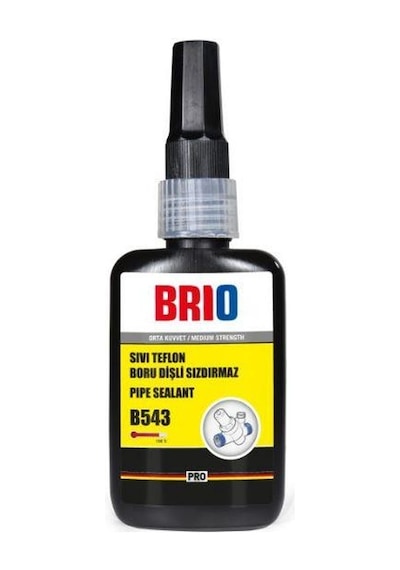Brio Sıvı Teflon Boru Dişli Sızdırmaz 50 Ml N11.3926