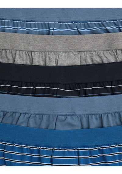 Marks & Spencer Cool & Fresh 5'li Boxer T14008382f Mavi Mix