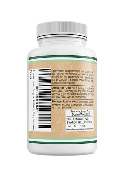 Double Wood Spermidine 10 Mg 120 Kapsül