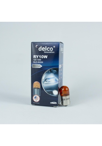 Delco U.s.a 67 Ry10w Ampul Naturel Amber 12 Volt 10w Ba15s 10 Adet