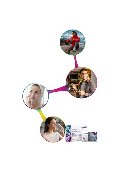 Dynavit Multi Collagen&nmn Nad+ Öncüsü 30 Saşe-hidrolize Peptit Tip 1&3 Sığır Ve Tip 2 Tavuk Kolajeni,nmn