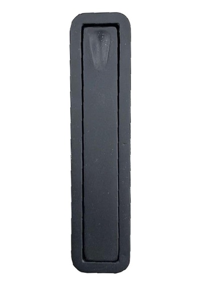 Zxx 978 Sürme Kapı Alından Çekilen Gömme Kulp 96 Mm Siyah Renk 16 X 2.5 Cm