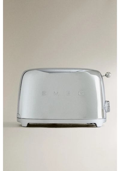 Smeg TSF01 2 Dilim Ekmek Kızartma Makinesi Krom