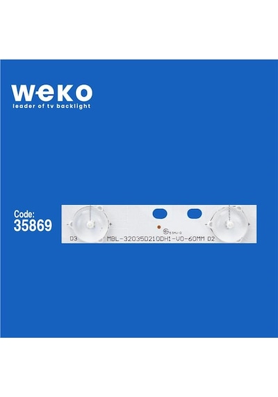 Awox 3282 32'' İnç 2 Adet Tv Led Bar Seri 1 Tvnizi Açıp İçindeki Led Barla Birebir Aynısı Olduğunu Görmeden Almayınız. Sonrasında İade Almamaktayız.