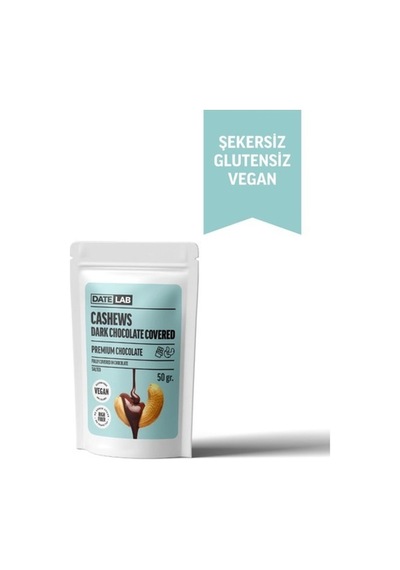 Hurmalab Şekersiz Çikolata Kaplı Kaju 50g 50 G